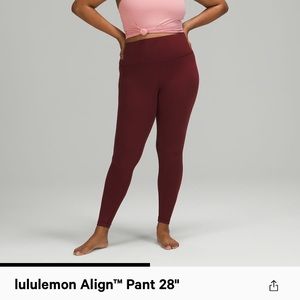 Lululemon Align Pant size 4